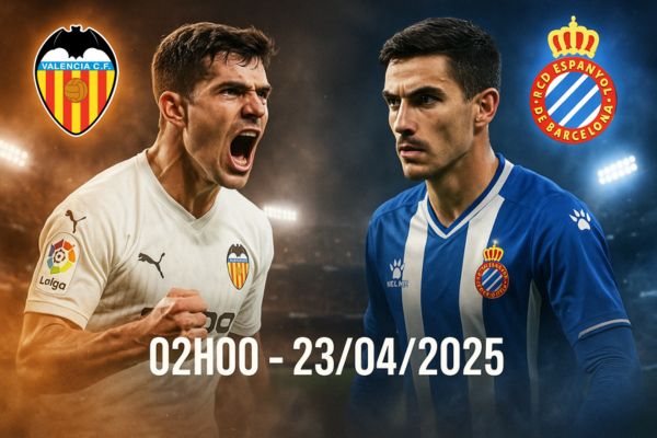 Nhận định bóng đá Valencia vs Espanyol ngày 23/04